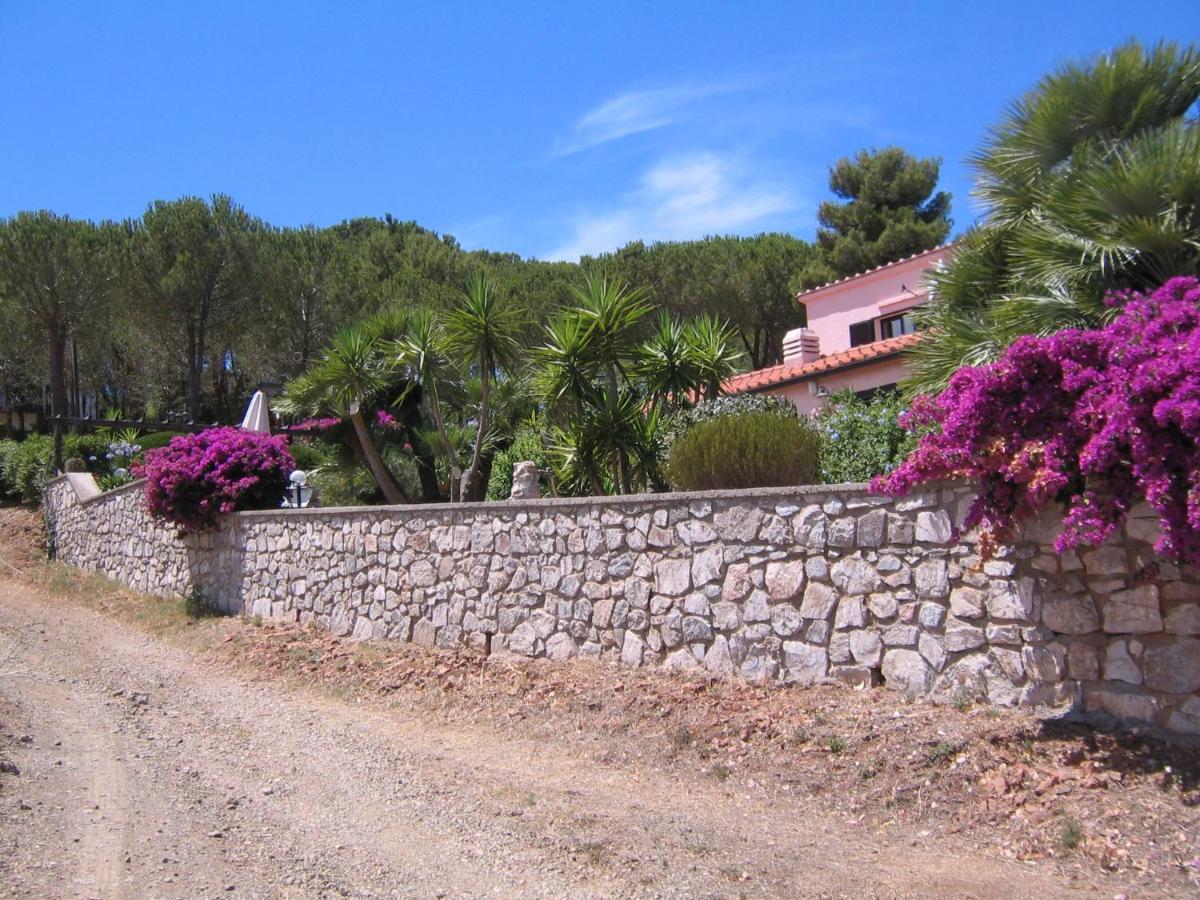 Studio-Appartment In Landhaus Mit Meerblick Porto Azzurro Ngoại thất bức ảnh
